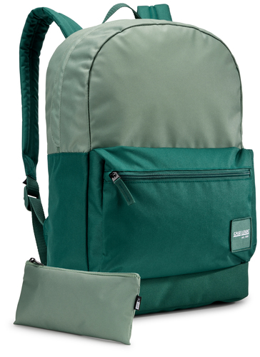 Case Logic Campus CCAM1216 - Islay Green/Smoke Pipe, City, Unisex, 39,6 cm (15.6"), Notebook compartment, Waterproof, Polyester